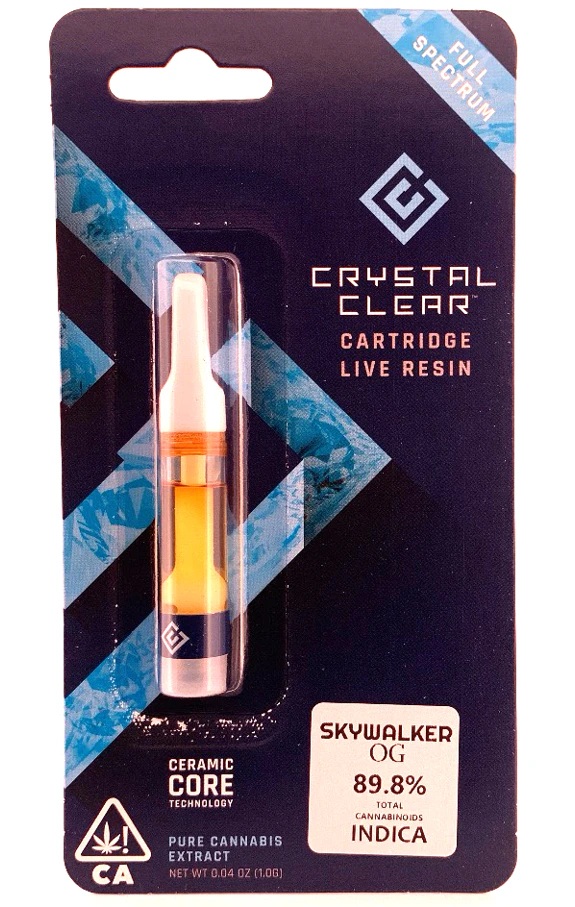 Crystal Clear - Crystal Clear - Skywalker OG - 1g Vape Cart Main Image