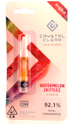 Crystal Clear - Watermelon Zkittlez - 1g Vape Cart