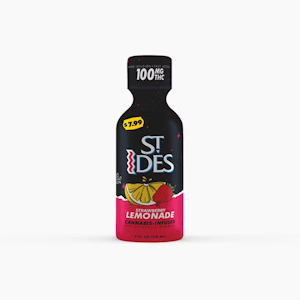 ST.IDES - St Ides - Strawberry Lemonade - Shot - 4oz - 100mg