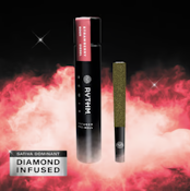 RYTHM REMIX | Strawberry Sour Diesel Infused Pre-Roll | 1g