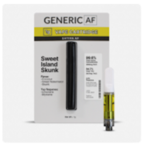 GENERIC AF - Generic AF - Sweet Island Skunk - 1g Cart