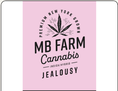 MB Farms - MB Farms - Jealousy - 1g kief Infused preroll
