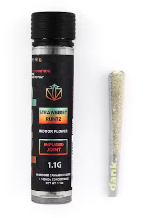 DANK - Dank - Strawberry Runtz - 1.1g Infused Joint Main Image