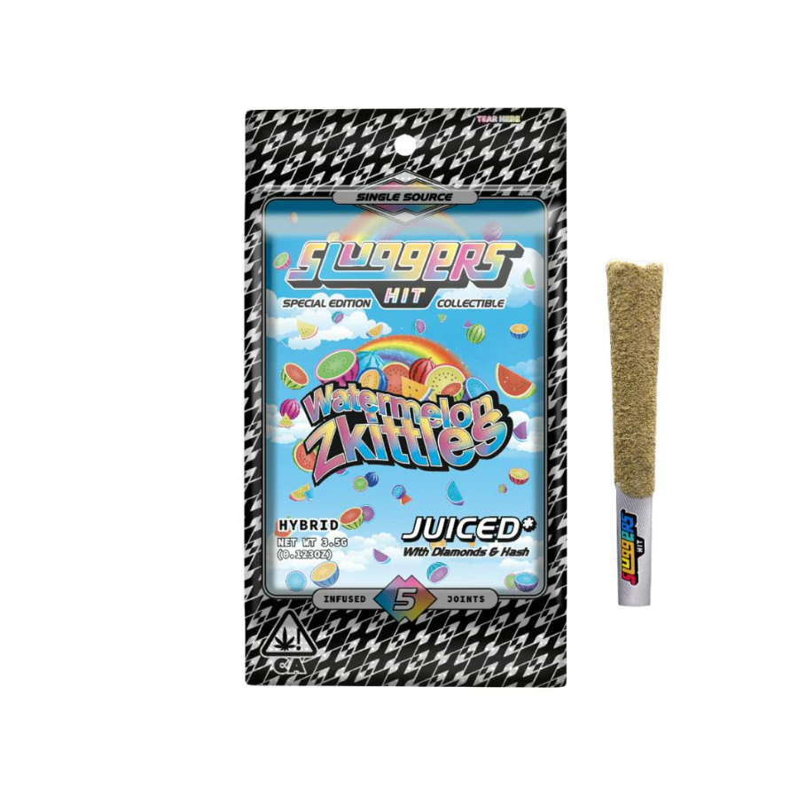 Sluggers Hit - Sluggers - Watermelon Zkittles - Infused Blunts 5pk - 3.5g Main Image