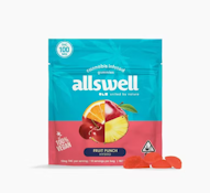ALLSWELL - Edible - Fruit Punch - 10PK - 100MG