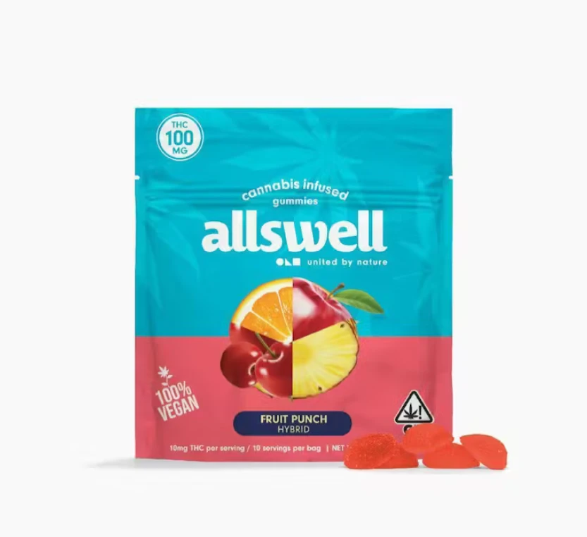 Allswell - ALLSWELL - Edible - Fruit Punch - 10PK - 100MG Main Image
