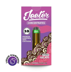 JEETER - Jeeter Juice - 1g Liquid Diamonds Cart - Gelato