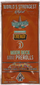  [Presidential] Infused Moonrock Mini Preroll 3 Pack - 1.5g - Orange Push Pop (H)