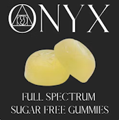 [REC] ONYX | Lemon Face | Sugar Free Gummies 100mg/10pk