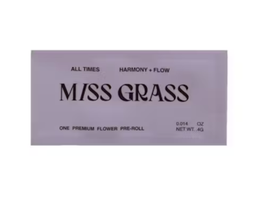 MISS GRASS - Miss Grass Sparks | All Times | 0.4g