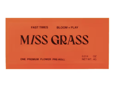 Miss Grass Sparks | Fast Times | 0.4g