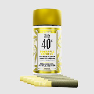 STIIIZY - Stiiizy - 2.5g Infused Prerolls - Pineapple Express