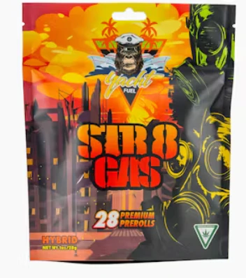 Yacht Fuel - Yacht Fuel - Str8 Gas 1G Pre-Roll (28 Pack) Main Image