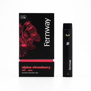 FERNWAY - Fernway Alpine Strawberry | 2g Traveler Vape | TAX INCLDO