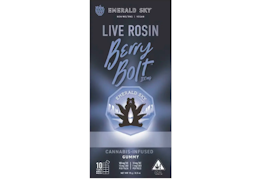 Emerald Sky | Berry Bolt | Live Rosin Single Gummy | 100mg