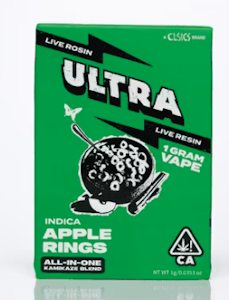 CLSICS - CLSICS | Apple Rings | ULTRA | All-In-One Live Rosin/Resin Blend | 1g