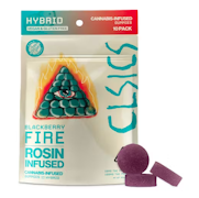 CLSICS | Blackberry Fire | Live Rosin Gummies | 100mg
