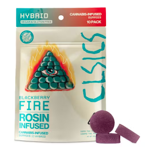 CLSICS - CLSICS | Blackberry Fire | Live Rosin Gummies | 100mg