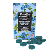 Indica Blue Raspberry - 100mg gummies