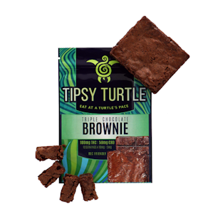 TIPSY TURTLE - Triple Chocolate Brownie