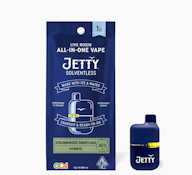 JETTY - AIO - Strawburger Shortcake - Solventless - Mini Tank - 1G