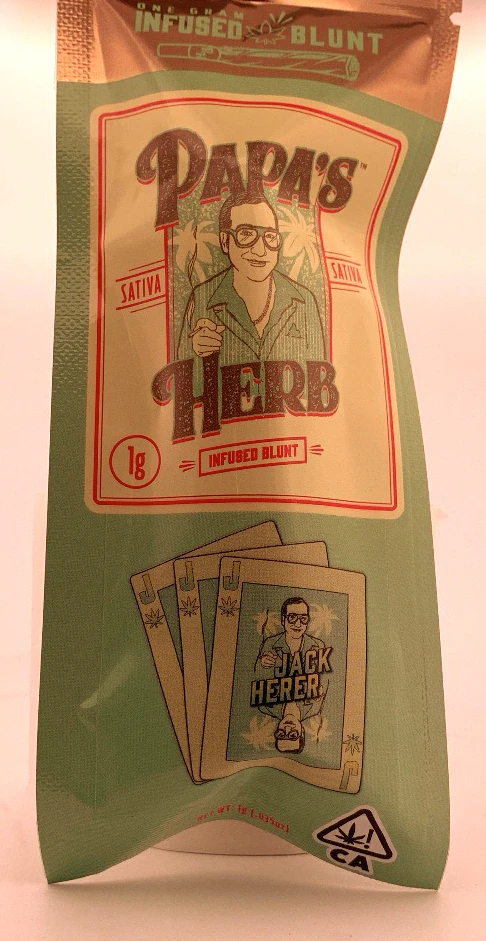 Papa's Herb - Papa's Herb - Jack Herer - 1g Diamond Infused Blunt Main Image