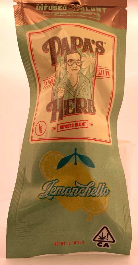 Papa's Herb - Papa's Herb - Lemonchello - 1g Diamond Infused Blunt Main Image