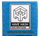 Have Hash - Have Hash - Live Rosin - Tier 2 - Wedding Pie - 1G Main Image