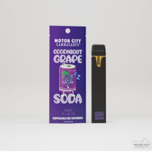 MOTORCITY CANNABITES - Motor City - Goodnight Grape 1G Disposable