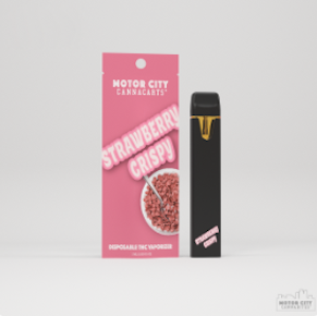 Motor City - Strawberry Crispy 1G Disposable