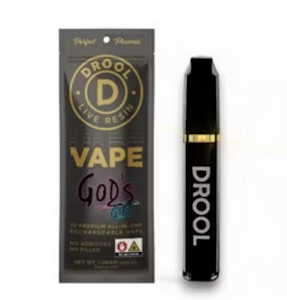 DROOL - Drool | God's Gift Live Resin Disposable | 1g