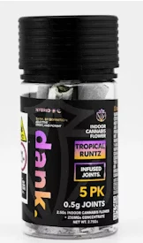 Dank By Definition - Dank | Pre-Roll | Joint - Tropical Runtz (Infused) | 2.75g, 5 Main Image