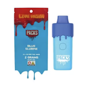 PACKS | Blue Slurpie Live Resin Disposable Vape | 2g
