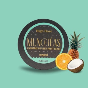 Muncheas - HD Tropical Fruit Gems - 500mg - GGG