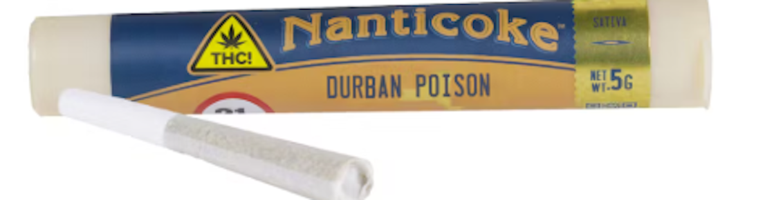 Nanticoke| Pre-roll - Durban Poison| 0.5g