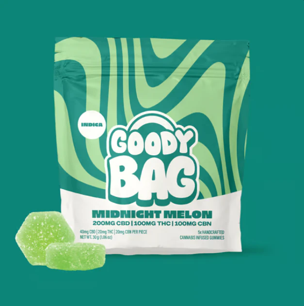 Goody Bag - Goody Bag | Gummies (5ct) | Midnight Melon w/ CBD+CBN | 100mg Main Image