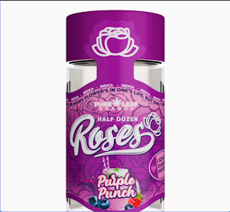 Roses - Roses - Purple Punch .6G Infused Pre-Rolls (6 Pack)