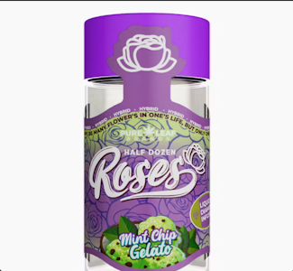 Roses - Roses - Mint Chip Gelato .6G Infused Pre-Rolls (6 Pack)