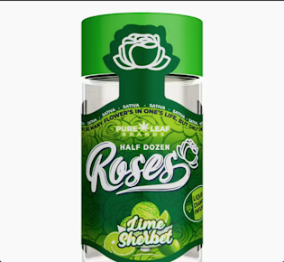 Roses - Lime Sherbet .6G Infused Pre-Rolls (6 Pack)
