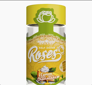 Roses - Lemon Cheesecake .6G Infused Pre-Rolls (6 Pack)