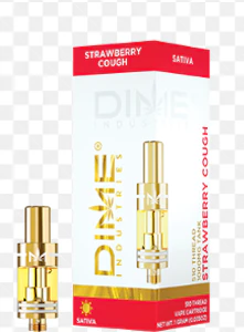 DIME INDUSTRIES - Dime Industries - Strawberry Cough- Vape Cart - 1.0g