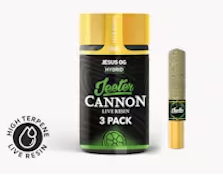 Jeeter - Baby Cannons Live Resin - Jesus OG - Infused Preroll - 3pk - 1.5g