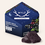 WYLD | Elderberry | Sleep | 2:1 THC:CBN | Gummies | 10ct