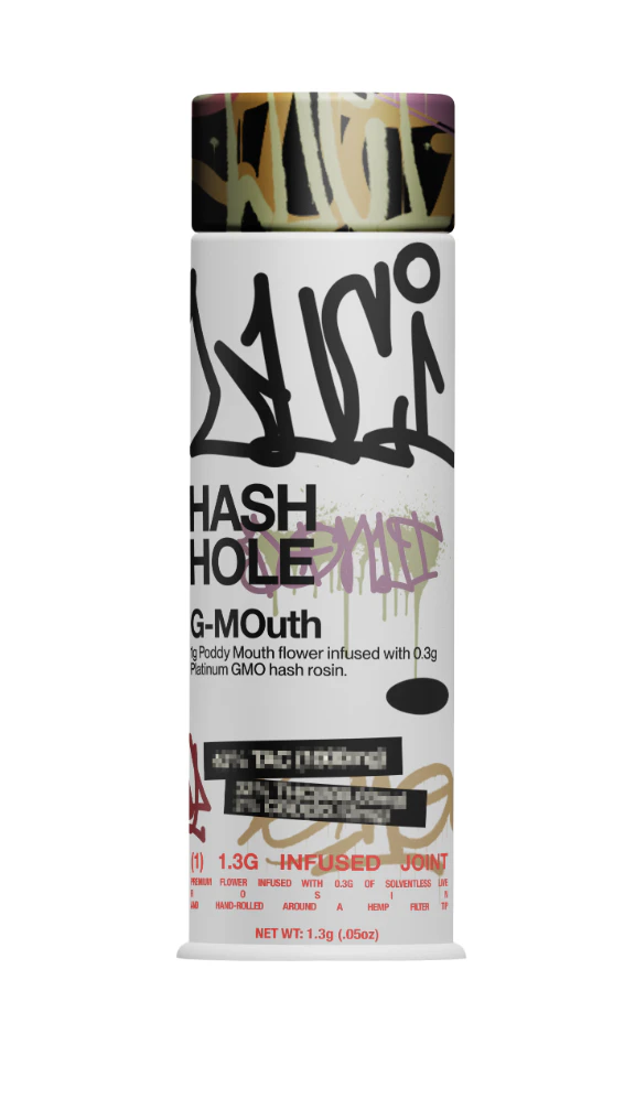 Luci - G-MOuth Live Rosin Infused Hash Hole pre-roll | 1.3g Main Image