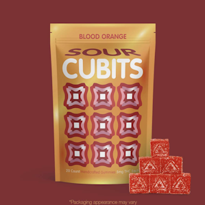 Cubits - Blood Orange | 100mg Sour Gummies