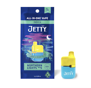 JETTY EXTRACTS - Jetty | Nothern Lights #5 | Gold All-In-One Vape | 1g