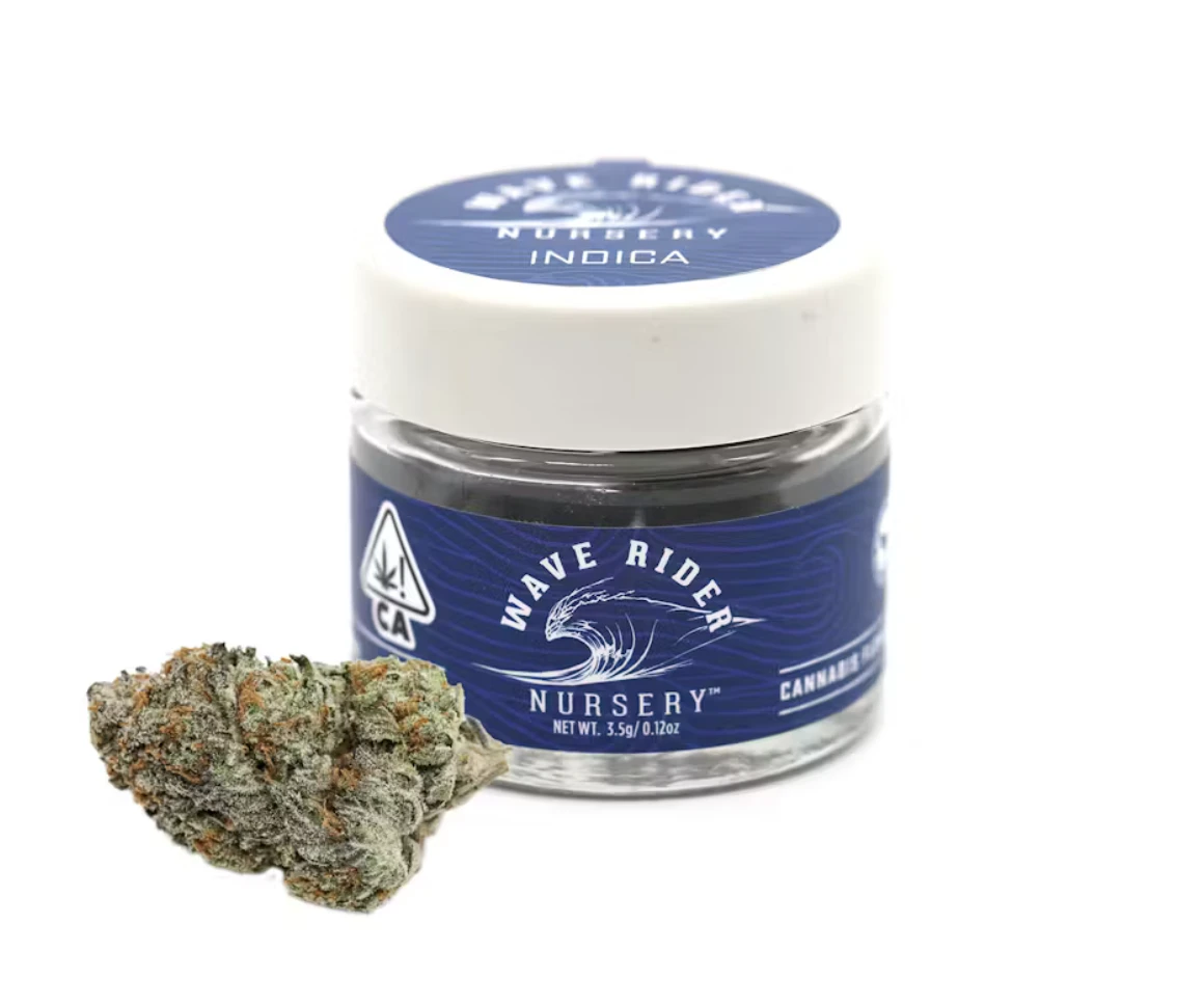Wave Rider - Wave Rider Nursery | Peanut Butter Breath | Greenhouse Flower Jar | 1/4oz Main Image