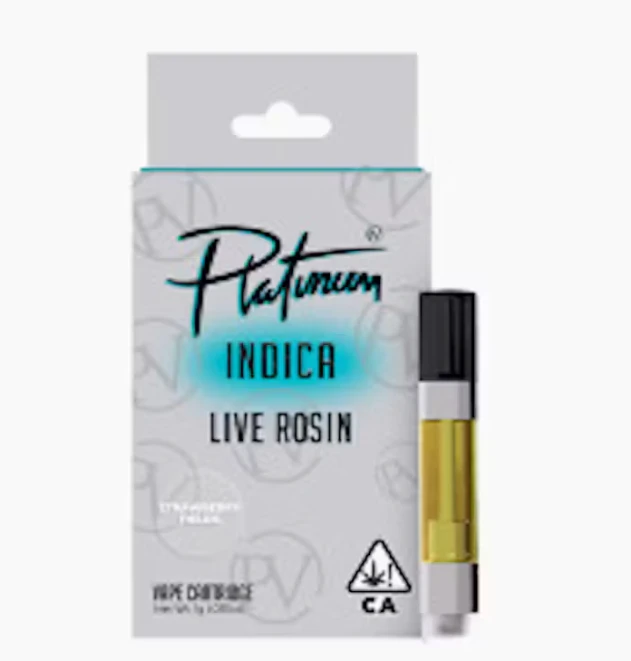 Platinum Vape - Platinum Vape | Jet Fuel | Live Rosin (Indica) 1g cartridge Main Image