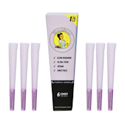 PURPLE PAPER CONES 6PK 1 1/4"- BLAZY SUSAN