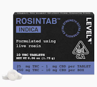 Indica | 10pc Rosintab | Level